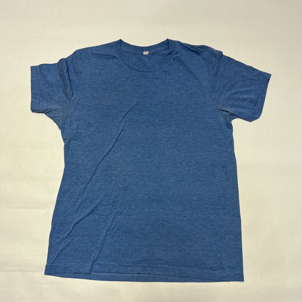 Bella Canvas Short Sleeve Blank Tee Faded Light Blue Heather Large